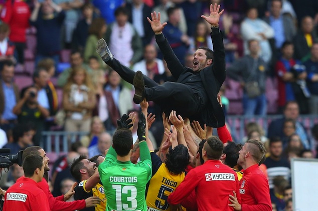 Diego Simeona and Atletico win La Liga in 2014